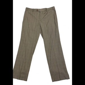 Lauren Ralph Lauren Crosshatch Flat Front Dress Pants